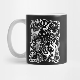 Little Doodle Monsters #1(inverted) Mug